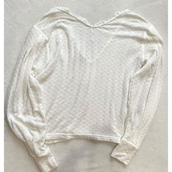 Free People Dream Girl Pointelle Top - Picture 4 of 7